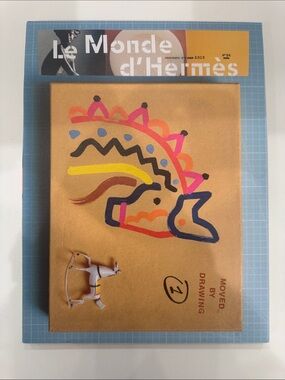 Hermes Le Mode d'Hermes No 86 Spring Summer 2025 Moved by Drawing ENGLISH
